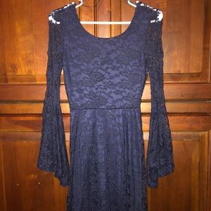 Lace Evening Dress